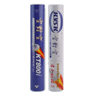 空对空羽毛球kt800i运动球羽毛耐打飞行稳鸭毛室内室外训练12只装