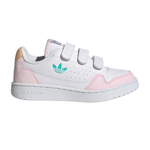 NY 90魔术贴板鞋运动鞋女童鞋子小童春夏款adidas阿迪达斯三叶草