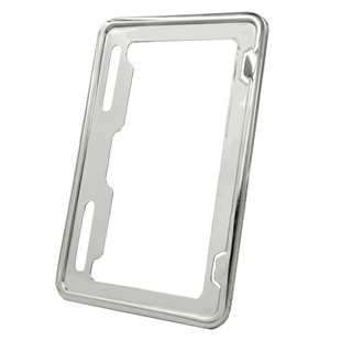 摩托车牌照框上牌专用框不锈钢摩托车牌后支架车牌照架牌托