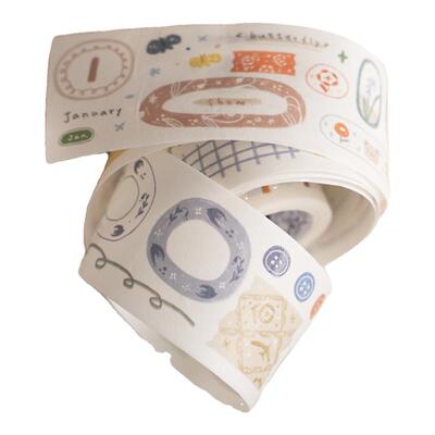 橙子手帐studio冬日新款6米胶带