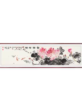 新中式客厅装饰画沙发背景墙画