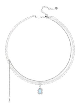 FLV闪光调色盘项链 繁花梦境系列 轻奢小众设计高级感时尚锁骨链