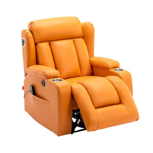 头等太空舱懒人沙发躺椅单人多功能电动按摩体感音响真皮影院客厅