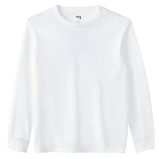 重磅gildan吉尔丹HA40咔叽秋冬打底衫男装女加厚纯棉通勤长袖t恤