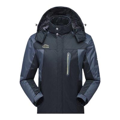 冬季加绒加厚防水户外定制工作服