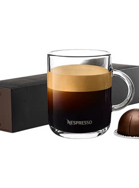 【周四额外加赠】Nespresso胶囊咖啡 Vertuo系列意式浓缩黑咖10颗