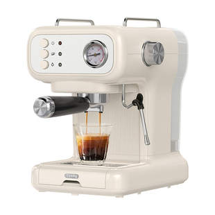 Tenfly添美家意式咖啡机家用小型半自动浓缩萃取20Bar储水式锅炉