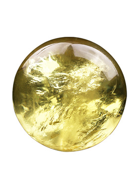 天然水晶球摆件紫色鉴定证书原石