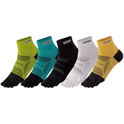 速干防臭男士徒步防滑五指袜