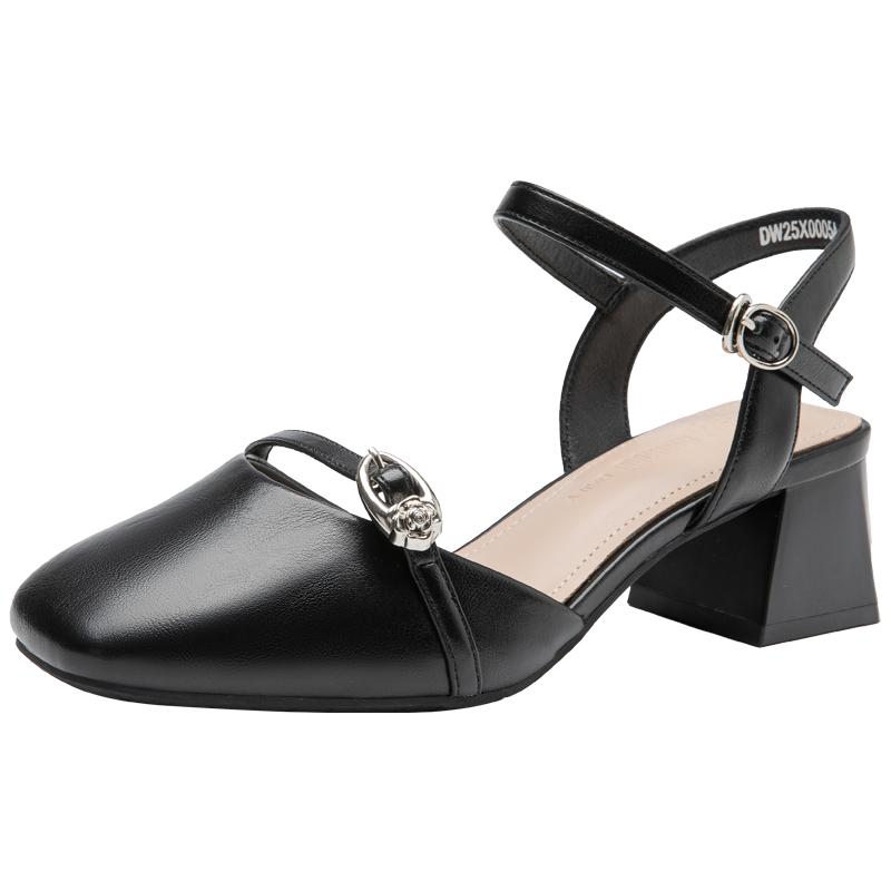 大东凉鞋时尚通勤包头甜美玛丽珍