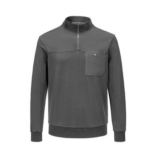 【超轻羊毛】Munsingwear万星威休闲秋冬男士立领套头长袖卫衣T恤