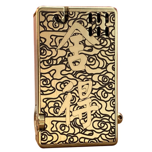 艾斯普里煤油打火机男黄铜机械弹射防风正品重型送男友新型爱森堡