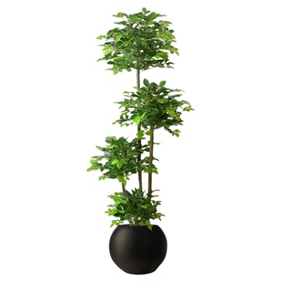 幸福树仿真绿植客厅大型落地假植物发财树室内家居装饰摆件假花