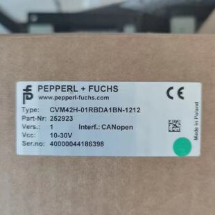 议价德国全新原装PF倍加福CVM42H-01RBDA1BN-1212 252923