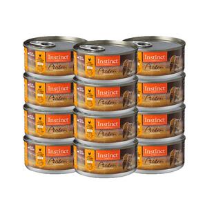 【自营】【临期】Instinct百利高蛋白猫罐头156g*12罐效期27年1月