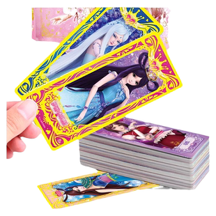 卡游正版叶罗丽卡片全套灵公主齐娜周边卡牌包收集册夜萝莉魔法包