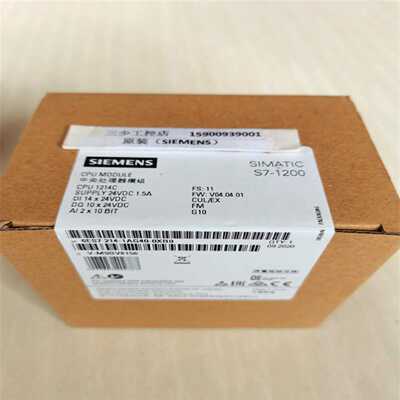 议价西门子S7-1200CPU1214C模块6ES7214-1BG40 1AG40 1HG40-0XB0