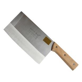 高密老李进口合金钢免磨家用切菜刀快刀厨房刀具切片切肉刀厨师刀