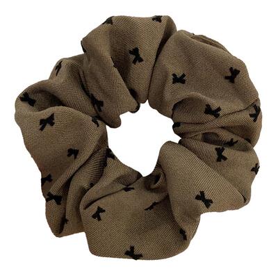 温柔奶灰蝴蝶结大肠发圈女高级感