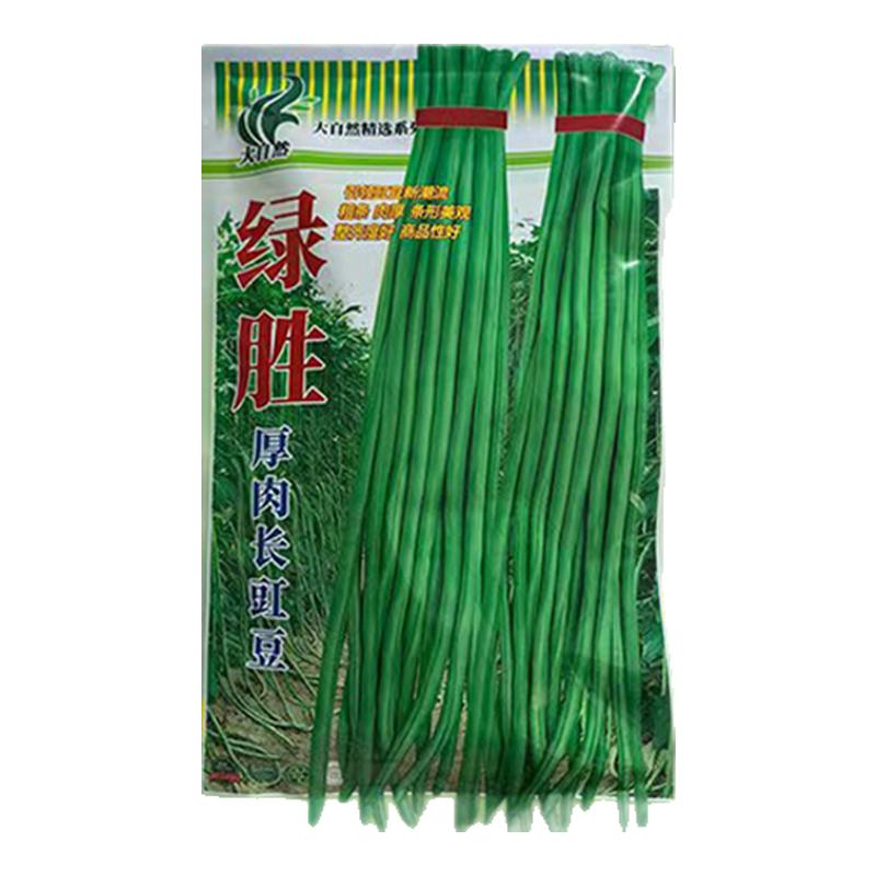 绿胜长豇豆种耔蔬菜种子长四季豆厚肉长豆角抗高温春秋季豆角种子