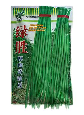 绿胜长豇豆种耔蔬菜种子长四季豆厚肉长豆角抗高温春秋季豆角种子