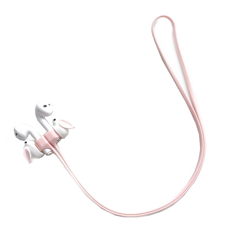 适用苹果airpods4防丢绳无线蓝牙耳机硅胶磁吸可爱运动防滑潮pro