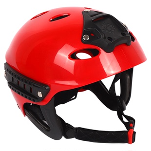 水域救援头盔ABS抗冲击可调节多功能水上冲浪漂流运动防护头盔