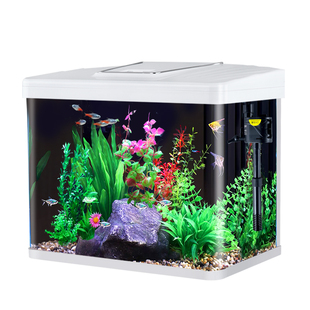 亚峰鱼缸客厅2026新款小鱼缸小型玻璃生态金鱼桌面家用懒人水族箱