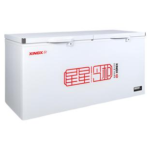 星星冰柜518/718升L商用大容量冷柜全冷藏冷冻柜减霜一级能效冷柜