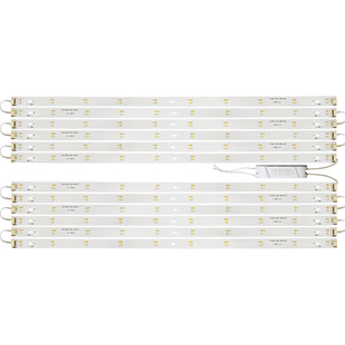 蓝一诚led灯条49.5cm50水晶灯灯条吸顶灯客厅替换灯芯长条三色光