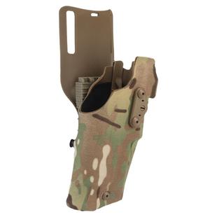 P1 P3 G17 G19G45快拔枪套P320用X300U灯RMR红点下沉快拆绑腿枪套