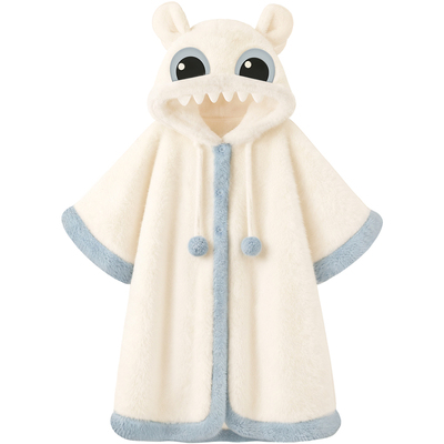 『小白龙』珊瑚绒睡袍女冬季加厚