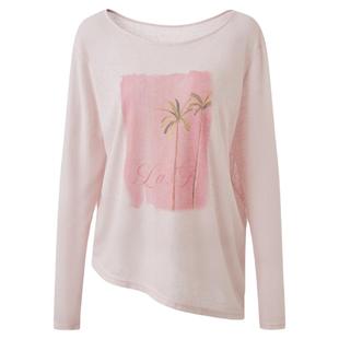 THEA买手店La Freedom2025春新款印花防晒衫女粉宽松罩衫