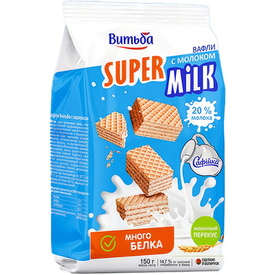 原装进口白俄罗斯特浓牛奶威化