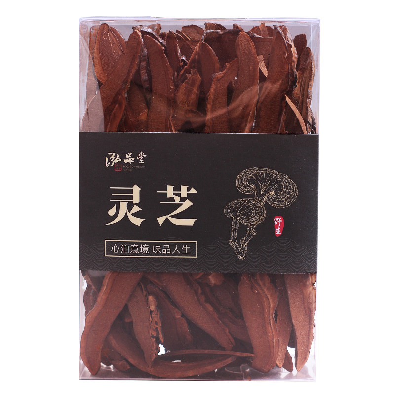 长白山正品野生特级泡水灵芝切片