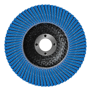 永泰工业蓝砂4寸百叶片100x16mm 弹性磨盘角磨机平面砂布轮千叶轮