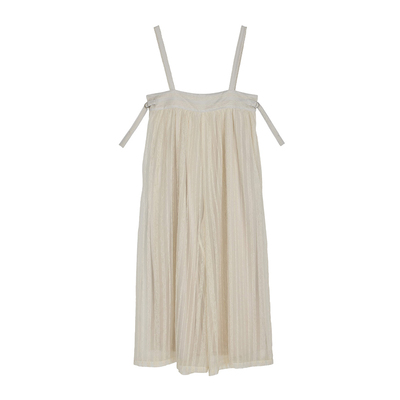 【ins博主同款】AMERI 2025春夏薄纱条纹背带裤0125108611020