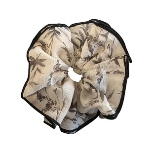 提升审美~高级感花纹气质发圈女发绳发饰高级感洋气韩国时尚头绳