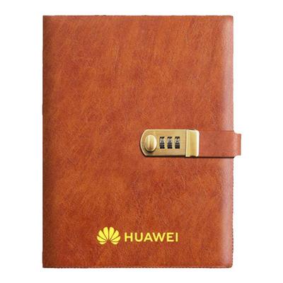 PU密码简约可定制密码封闭带锁