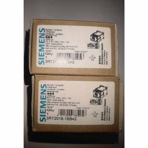 询价-接触器3RT2016-1BB42，DC24V线