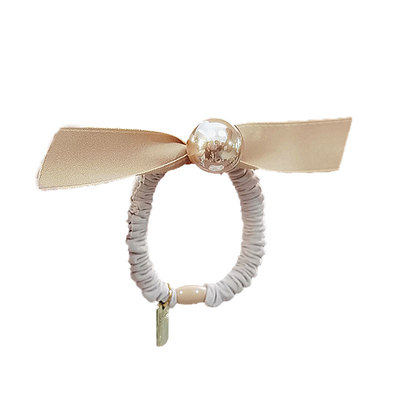 小肠圈珍珠原创高端头绳