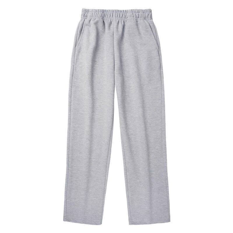 灰色校服裤子一道杠酒红条春秋款初高中生小学生校裤浅灰夏季薄款