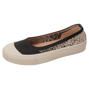 潮美人渔夫鞋单鞋女平底2026年新款春秋夏季软底日系王妃鞋豆豆鞋