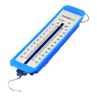 弹簧测力计学生用1N2.5N5N10N绿色牛顿计弹簧秤初中学物理力学实验器材金属钩码50g教具条形盒测力计