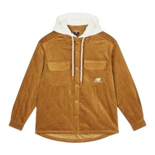 New Balance NB男款休闲复古连帽棉服外套AMJ21352-INC