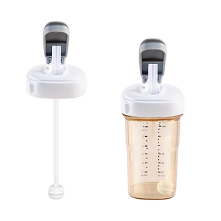 适配于赫根奶瓶配件直饮吸管水杯盖学饮吸鸭嘴奶嘴重力球手柄替换