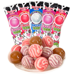 棵力果迷你含Dha牛奶棒棒糖儿童过新年货糖果小零食奖励学生批发