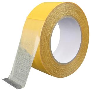 布基网格双面胶高粘度强力固定墙面无痕地毯胶防水纤维布基胶高粘不留痕网格布粘地毯专用网面网状双面胶带