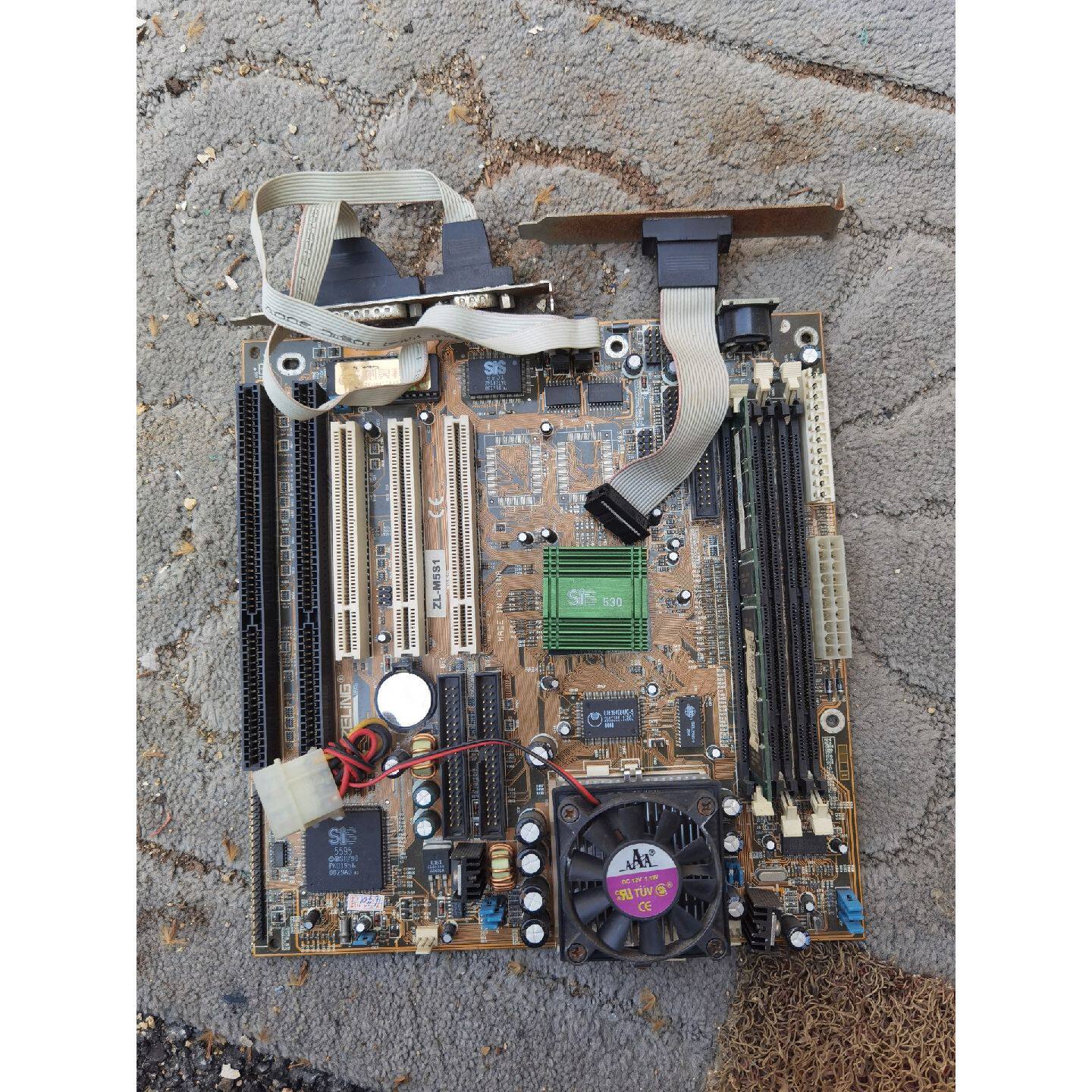 【议价-可维修】SIS 530主板 带ISA插槽 3PCI槽 /二手均有货
