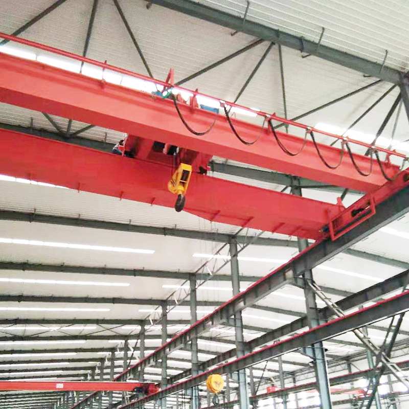 室内料场用10吨双梁起重机 冶金电动双梁桥式20吨起重机 双梁航吊
